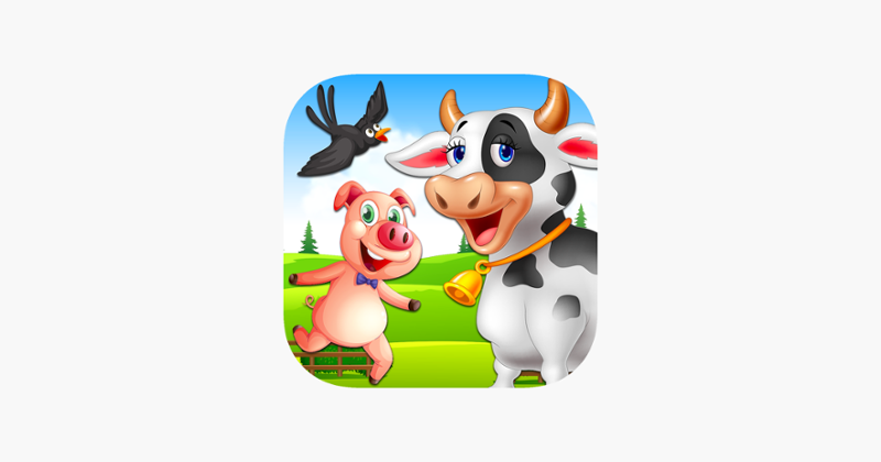 Play and Learn Farm Animals Game Cover