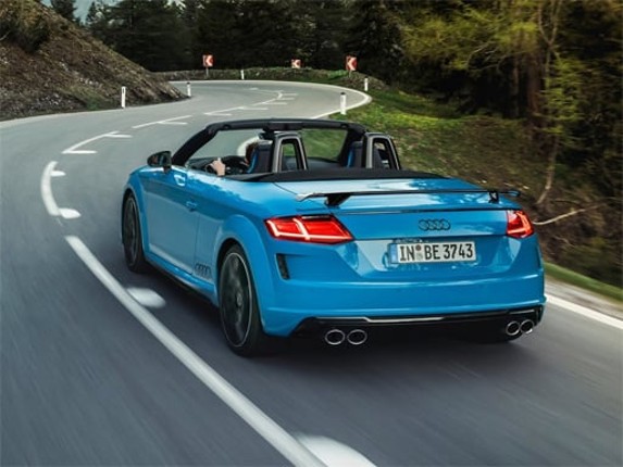Audi TTS Roadster Puzzle Game Cover