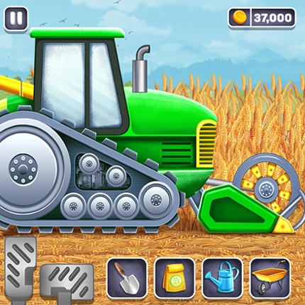 Kids Farm Land: Harvest Games Game Cover