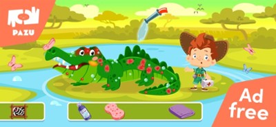 Safari vet care games for kids Image