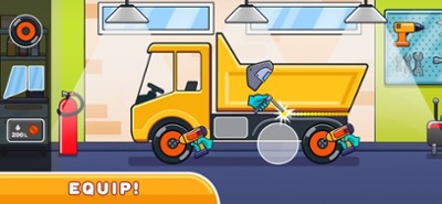 Trucks! Car games for tractor Image