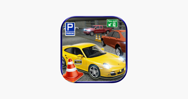 City Mall Taxi Parking 3d : free simulation game Game Cover