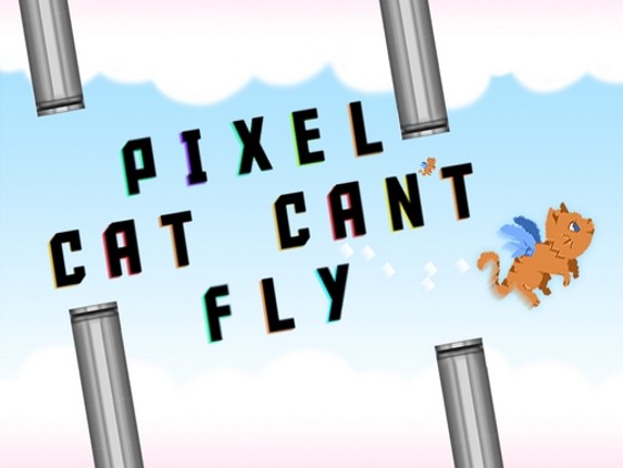Pixel Cat Cant Fly Game Cover
