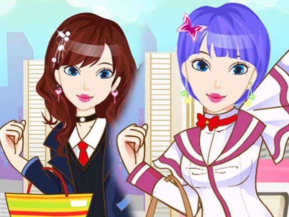 Schoolgirl Fashion Game Cover