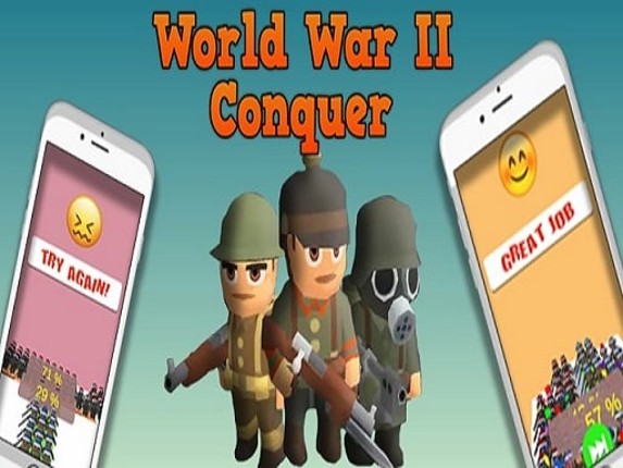 World War II Conquer Army Puzzle Game Cover