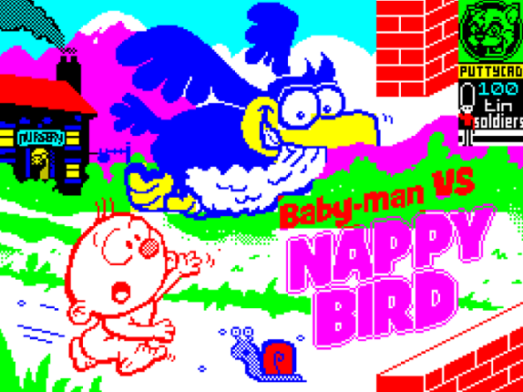 Babyman VS Nappy Bird ZX Game Cover