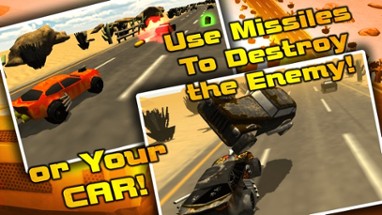 Mega Smash Real Combat Fast Car Road Racing 3D Simulator Game Image