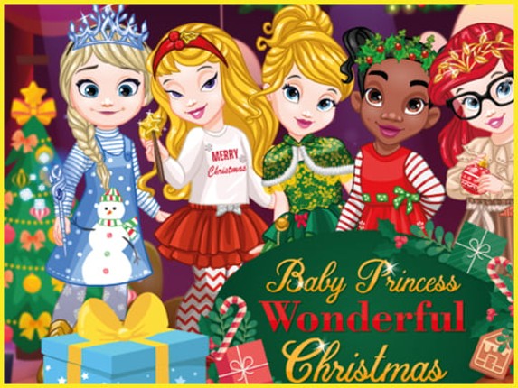 Baby Princesses Christmas: Dress Up Game Game Cover
