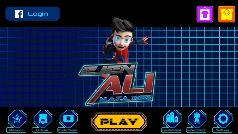 EJEN ALI : MATA TRAINING ACADEMY (Android) W.I.P Game Cover