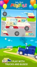 Trucks and Car Jigsaw Puzzles for Toddlers Free Image