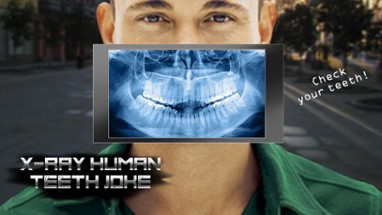 X-Ray Human Teeth Joke Image