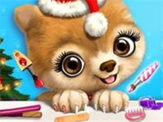 Christmas Animal Makeover Salon - Cute Pets Game Cover