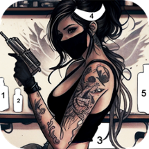 Tattoo Coloring games Image