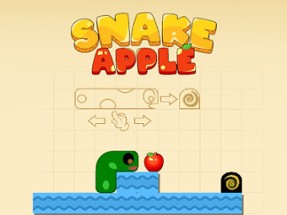 Snake And Apple Image
