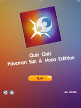 Charater Quiz  For Pokemon Sun &amp; Moon Edittion Image