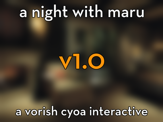 A Night With Maru Game Cover