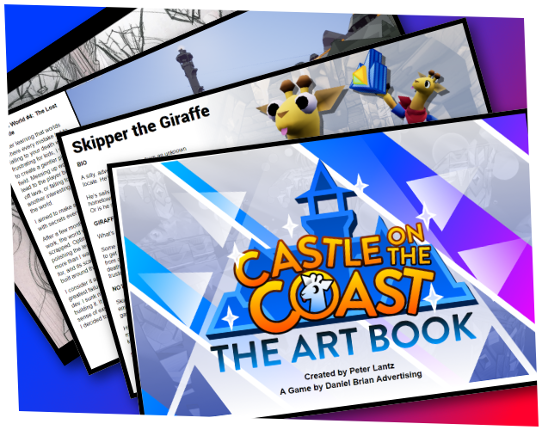 Castle on the Coast Art Book Game Cover