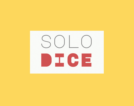 solo DICE Game Cover