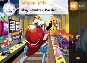PUZZINGO Trains Puzzles Games Image