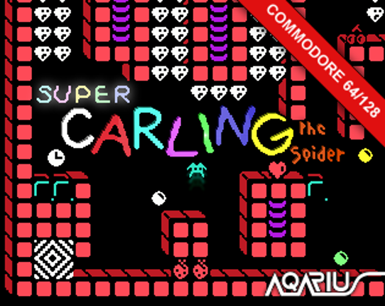 Super Carling The Spider (Commodore 64) Game Cover