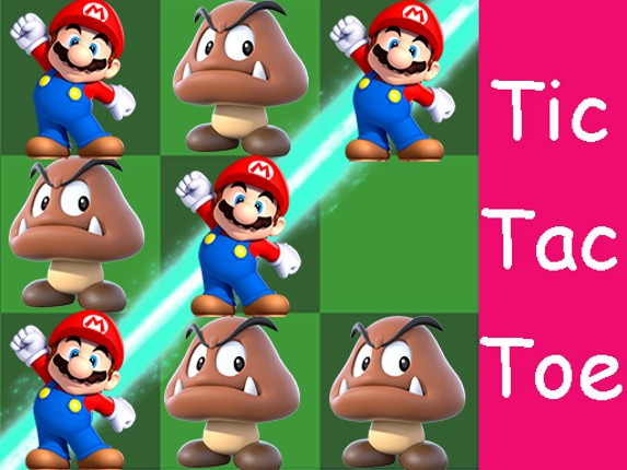 Super Mario Tic Tac Toe Game Cover