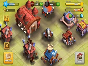 Battle in Village Image