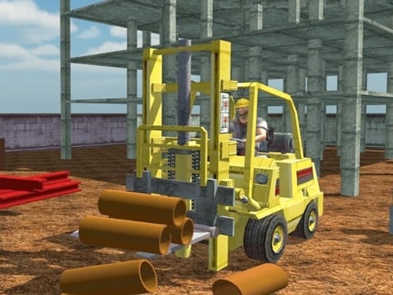 Forklift Drive Simulator Game Cover