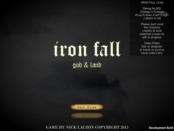 Iron Fall Game Cover