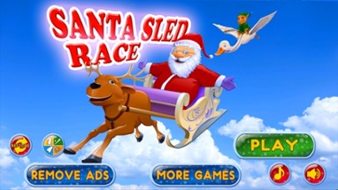 Santa Sled Race Image