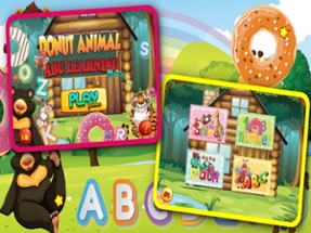 Donut Abc Learning Animals And Letters Game Image