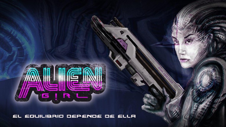 Alien Girl - ZX Spectrum Game Cover