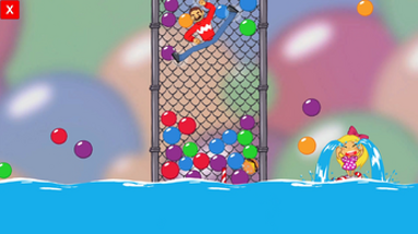 Teddy is in another ball pit - LD48 Image