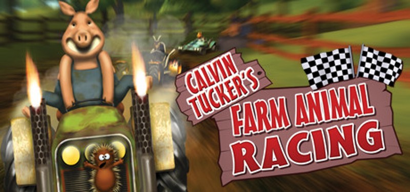 Calvin Tucker's Farm Animal Racing Game Cover
