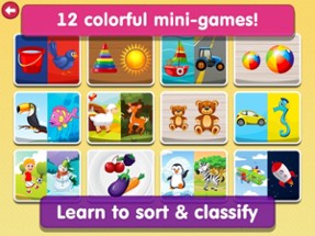 Smart Baby Sorter HD - Early Learning Shapes and Colors / Matching and Educational Games for Preschool Kids Image