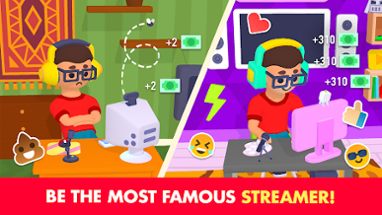 Idle Streamer - Tuber game Image