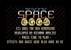 Space Eggs [Commodore 64] Image