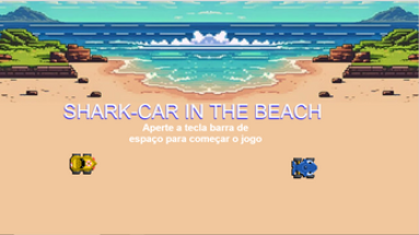 Shark-Car In The Beach Image