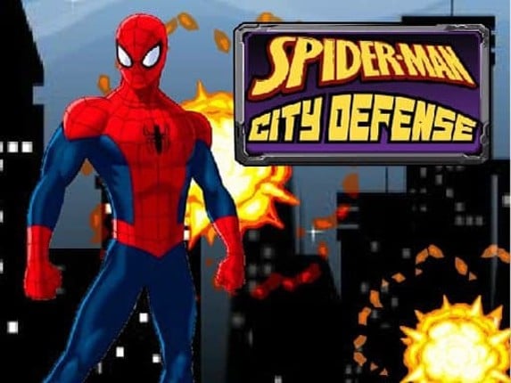 Spiderman City Defense Game Cover