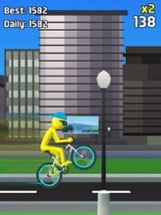 Stickman Bike Wheelie Image