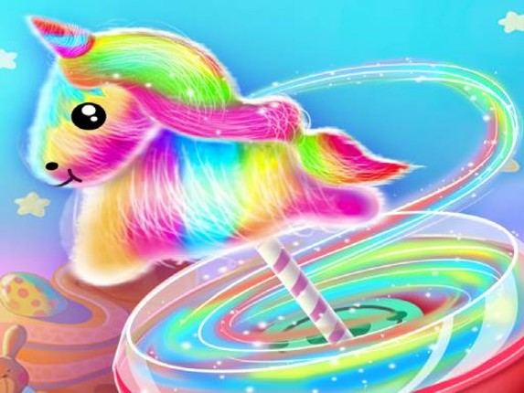 Unicorn Cotton Candy Maker Game Cover