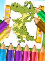 My Zoo Animal Friends Draw Coloring Book World for Kids Image