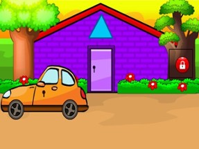 Orange Car Escape Image