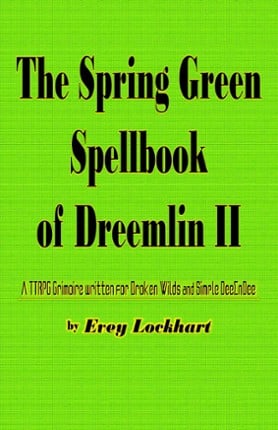 The Spring Green Spellbook of Dreemlin II Game Cover