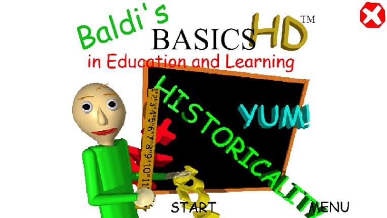 Baldi's Basics HD Android Update Port Game Cover