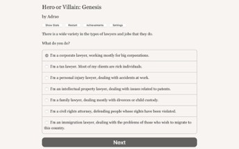 Hero or Villain: Genesis Image