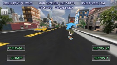 Extreme Skate Boarder 3D Free Street Speed Skating Racing Game Image
