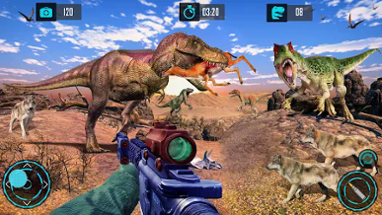 Real Dino Hunting Gun Games Image