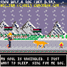 Snow Wolf and Dog (#FC_JAM Edition) Image