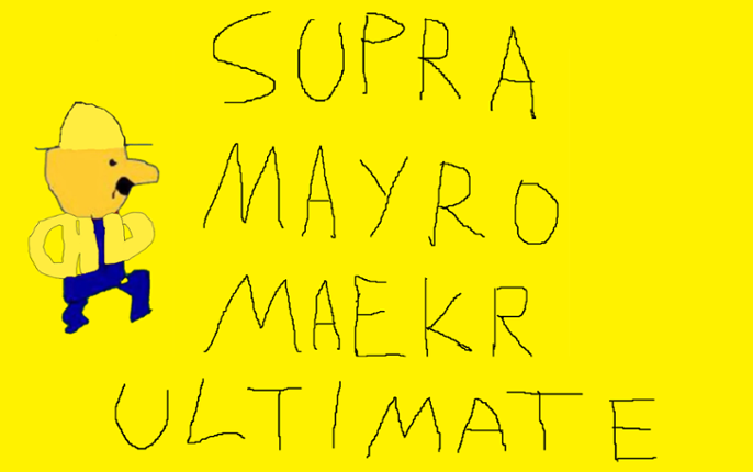 Supra Mayro Maekr Ultimate Game Cover