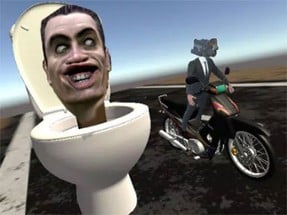 Skibidi Toilet Moto Bike Racing 2 Image